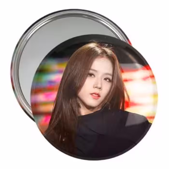آینه جیبی خندالو مدل جیسو بلک پینک Black Pink کد 14149