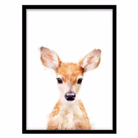 قیمت و خرید تابلو دکوراتیو اتاق کودک مدل آهو کد 1572