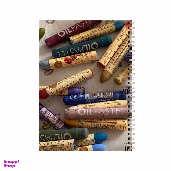 دفتر مشق 50 برگ بامبیلیپ طرح مداد شمعی و نقاشی کد 4119059