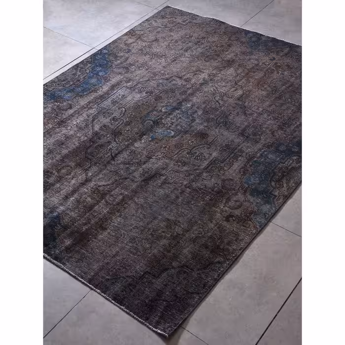 فرش دستبافت پنج متری امیرخیز مدل وینتیج کد 6251