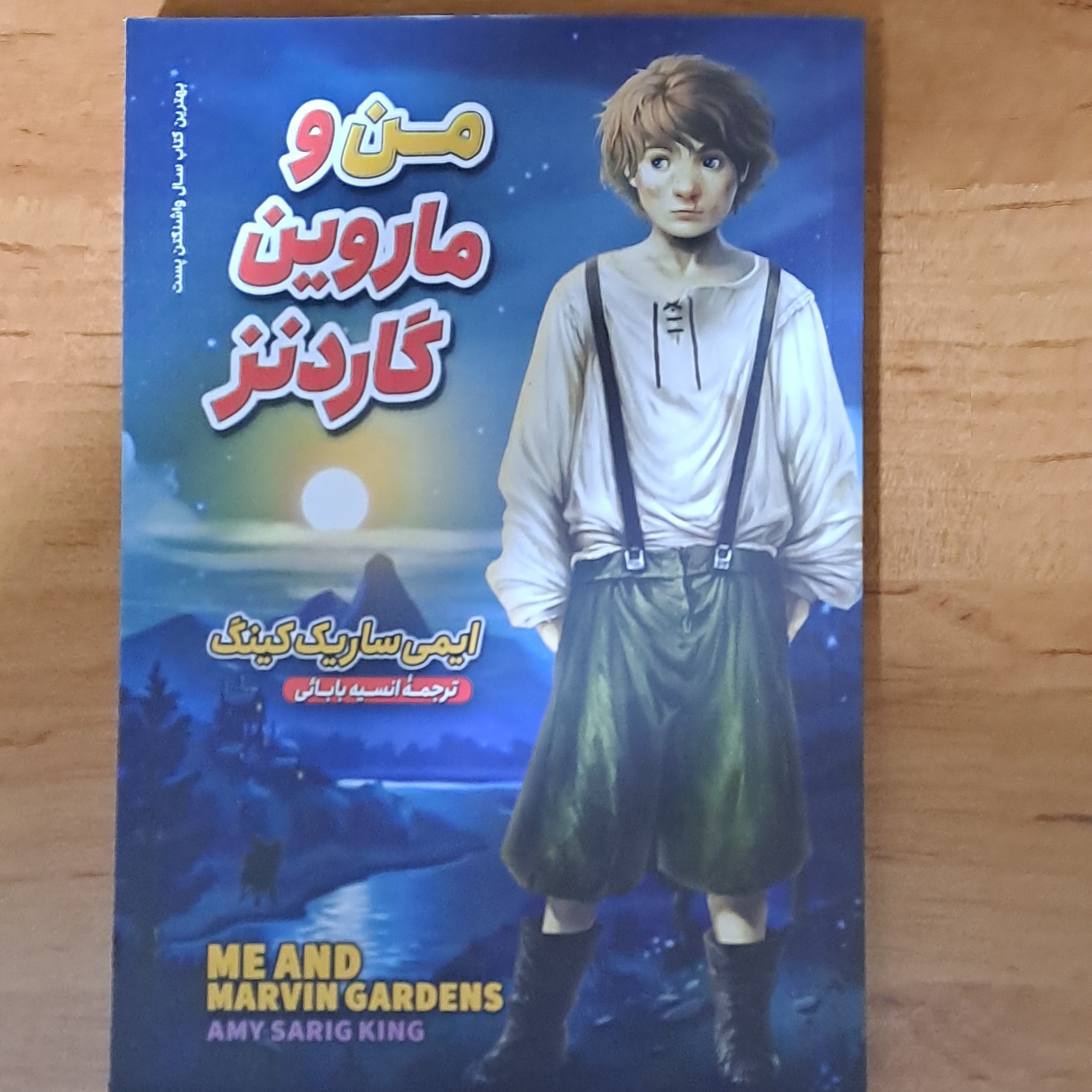 کتاب من و ماروین گاردنز  اثر ایمی ساریک کینگ ترجمه انسیه  بابایی