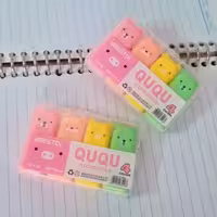 هایلایتر 4 رنگ طرح تدی