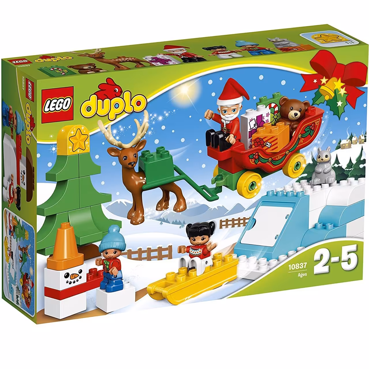 لگو سری Duplo مدل Santas Winter Holiday 10837