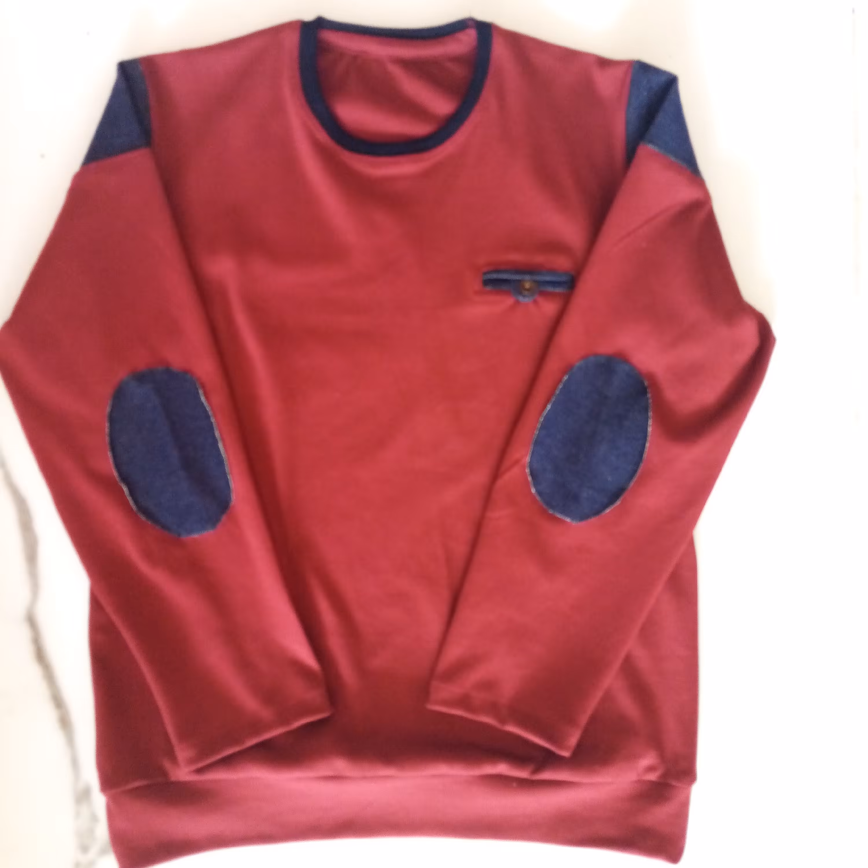 بلوز مردانه دورو پنبه سوپر  مناسب فصل لطیف و شیک سایز   XL 2xl قد 70