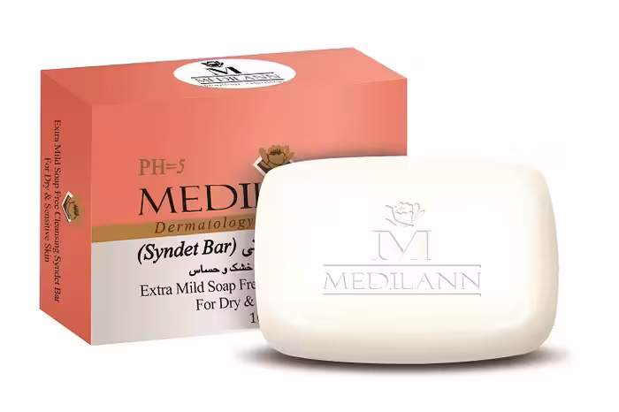 پن مناسب پوست خشک و حساس مدیلن حجم 100 گرم