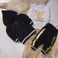 ست سه تکه سویشرت شلوار و بلوز