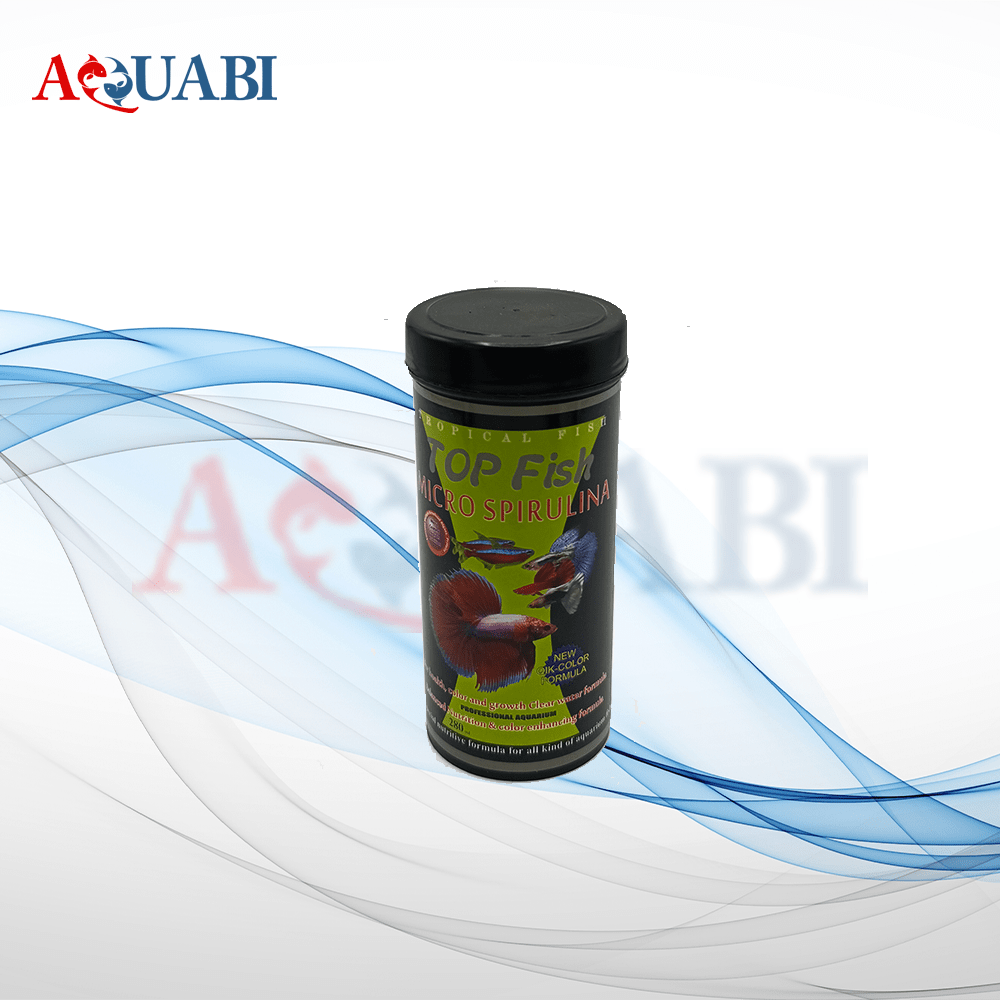 غذای ماهی میکرو اسپیرولینا 280 میل تاپ فیش