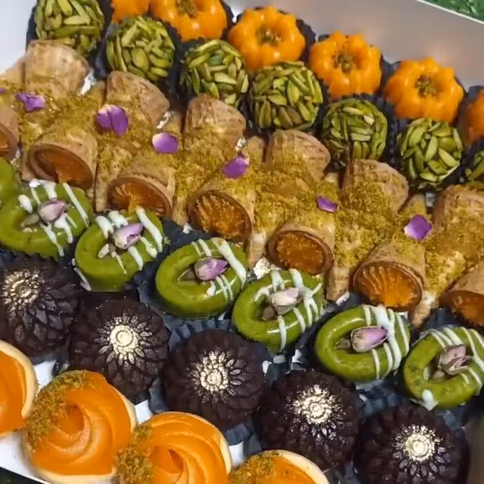 حلوا مدرن آجیلی 