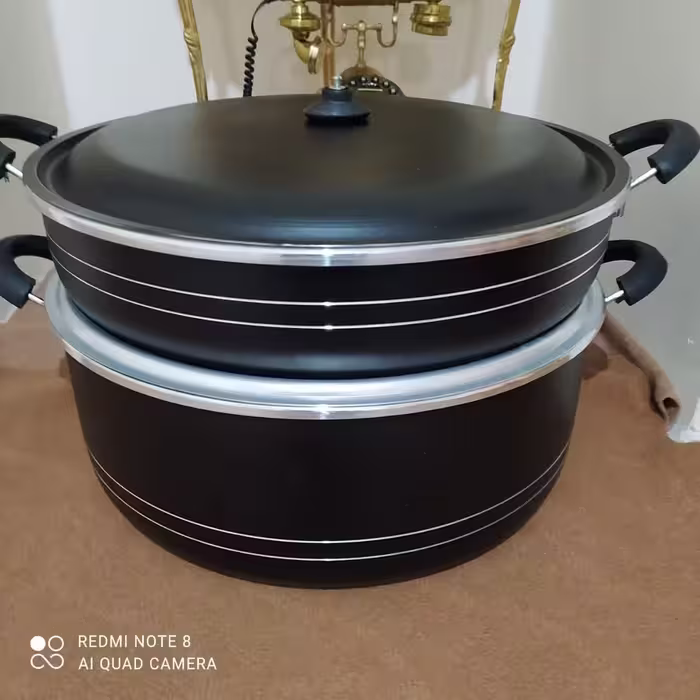 قابلمه و ماهی تابه ی گرانیتی سایز 42