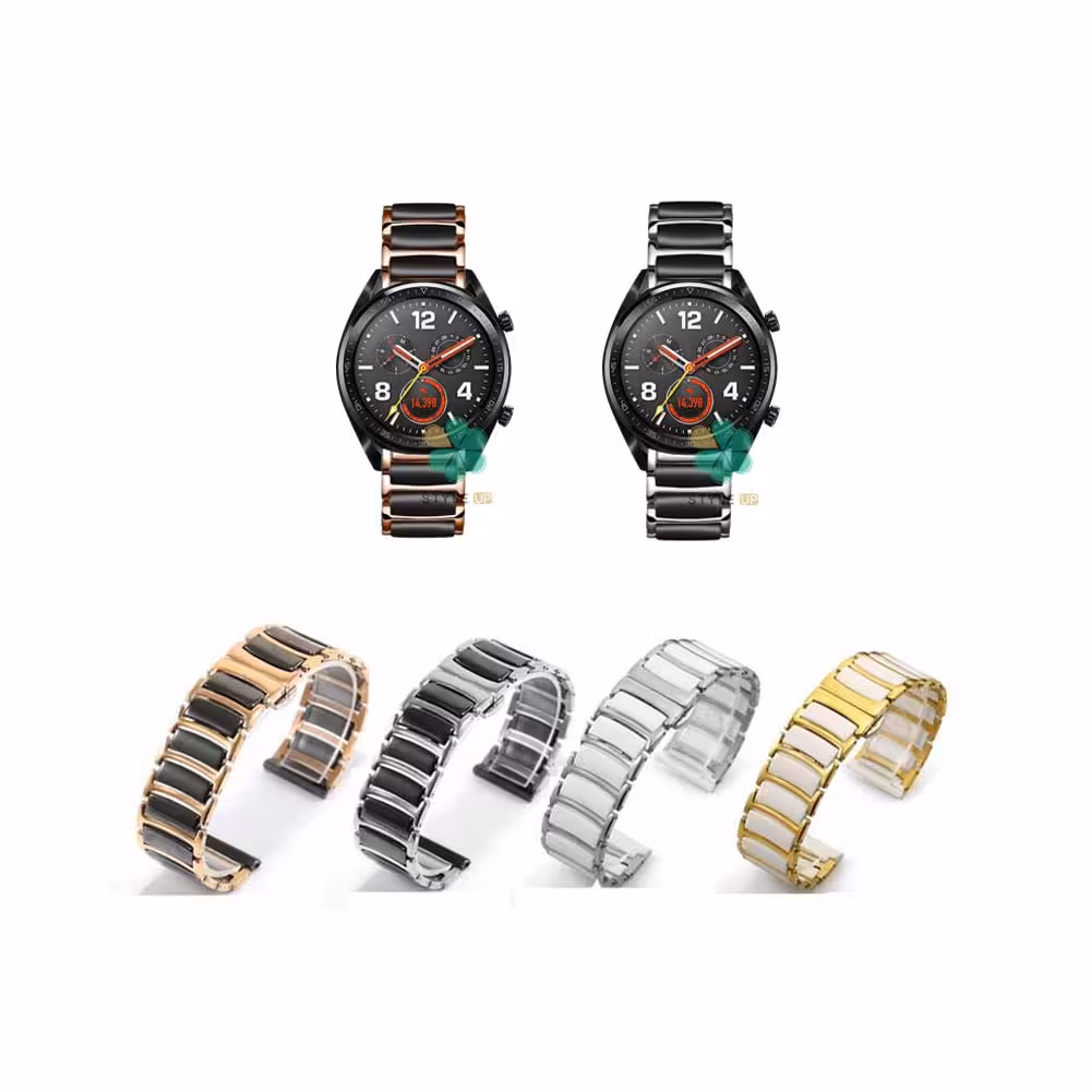 بند ساعت هواوی Huawei Watch GT مدل سرامیکی Monowear