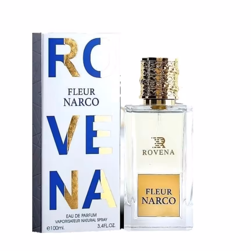 ادکلن مردانه زنانه فلور نارکوتیک روینا اصل 100 میل حجم 