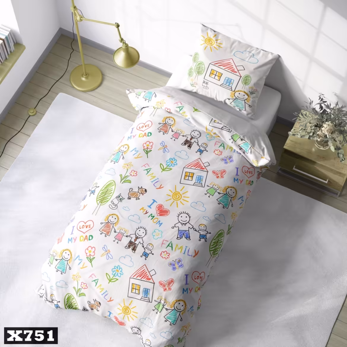 ست روتختی کودک x751