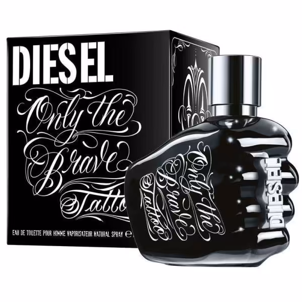 عطر ادکلن دیزل اونلی بریو تاتو-مشتی مشکی-Diesel Only The Brave Tattoo