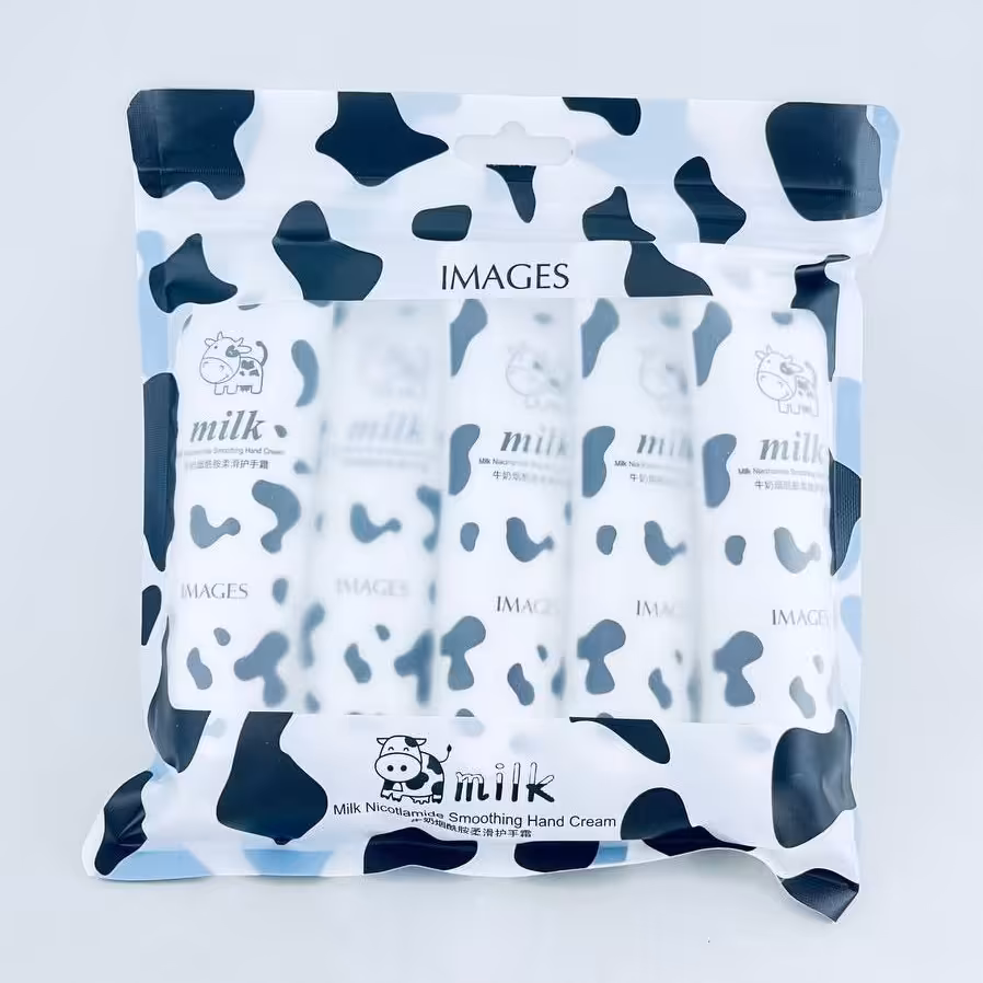 پک 5 عددی کرم دست آبرسان شیر گاو ایمیجز  کرم روشن کننده پوست دست