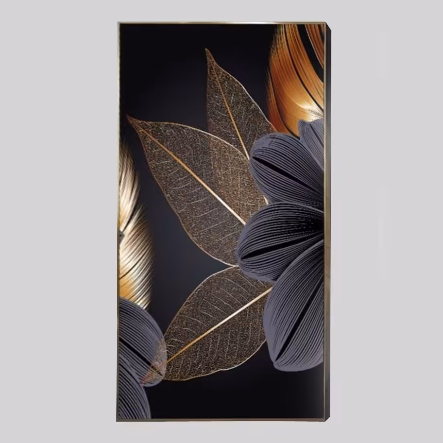 تابلوی دکوراتیو نقاشی طرح پر