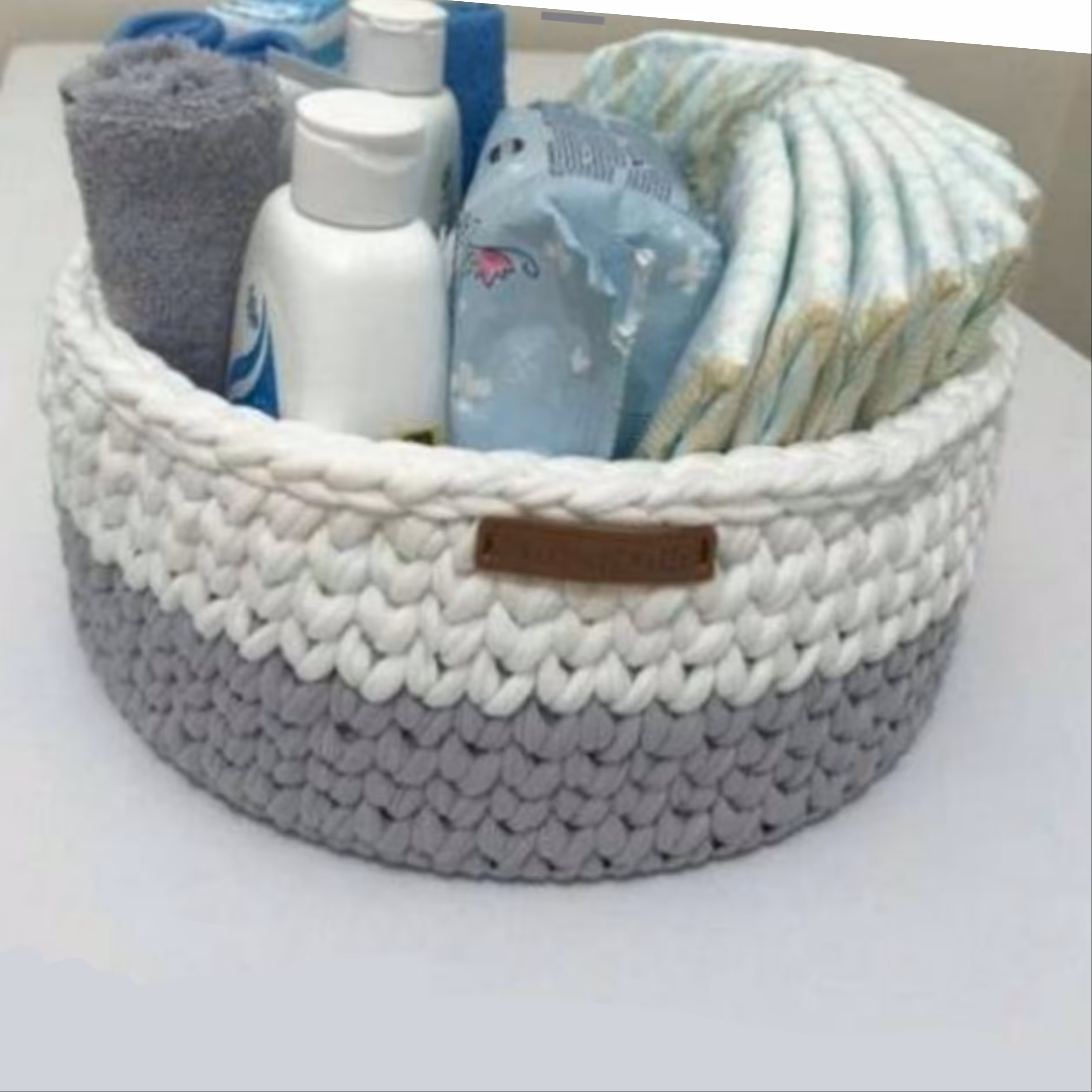 سبد تک تریکو سایز بزرگ مناسب لوازم نوزاد