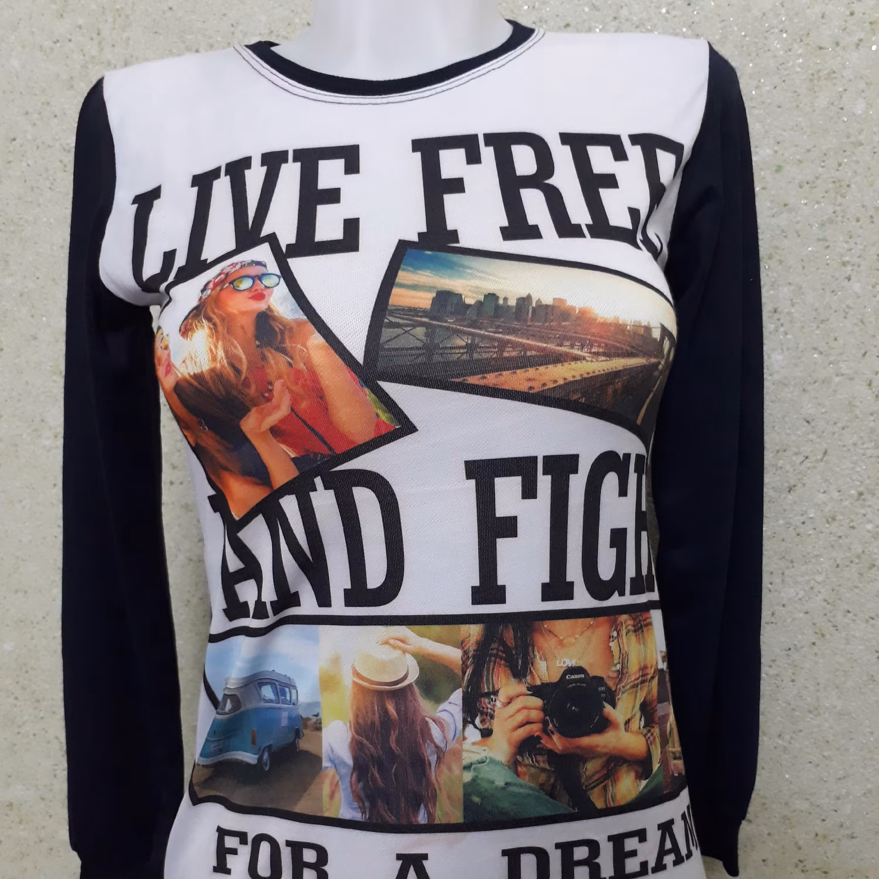 بلوزعکس دار