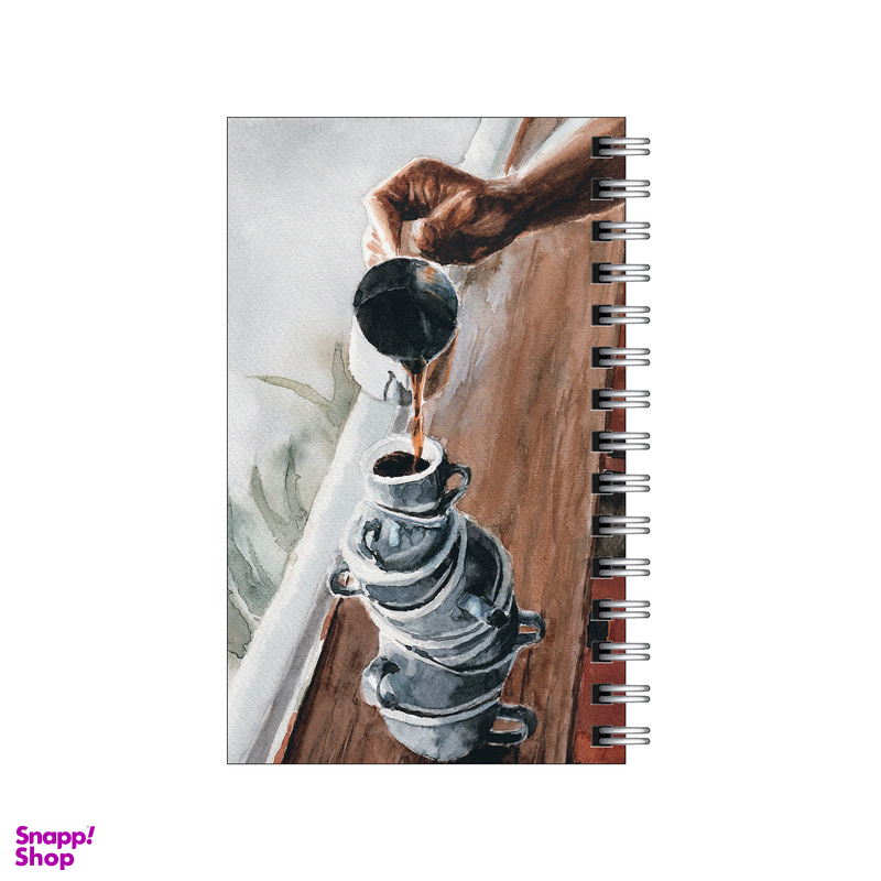 دفترچه یادداشت ۶0 برگ مدل To Do List طرح قهوه کد 1780725