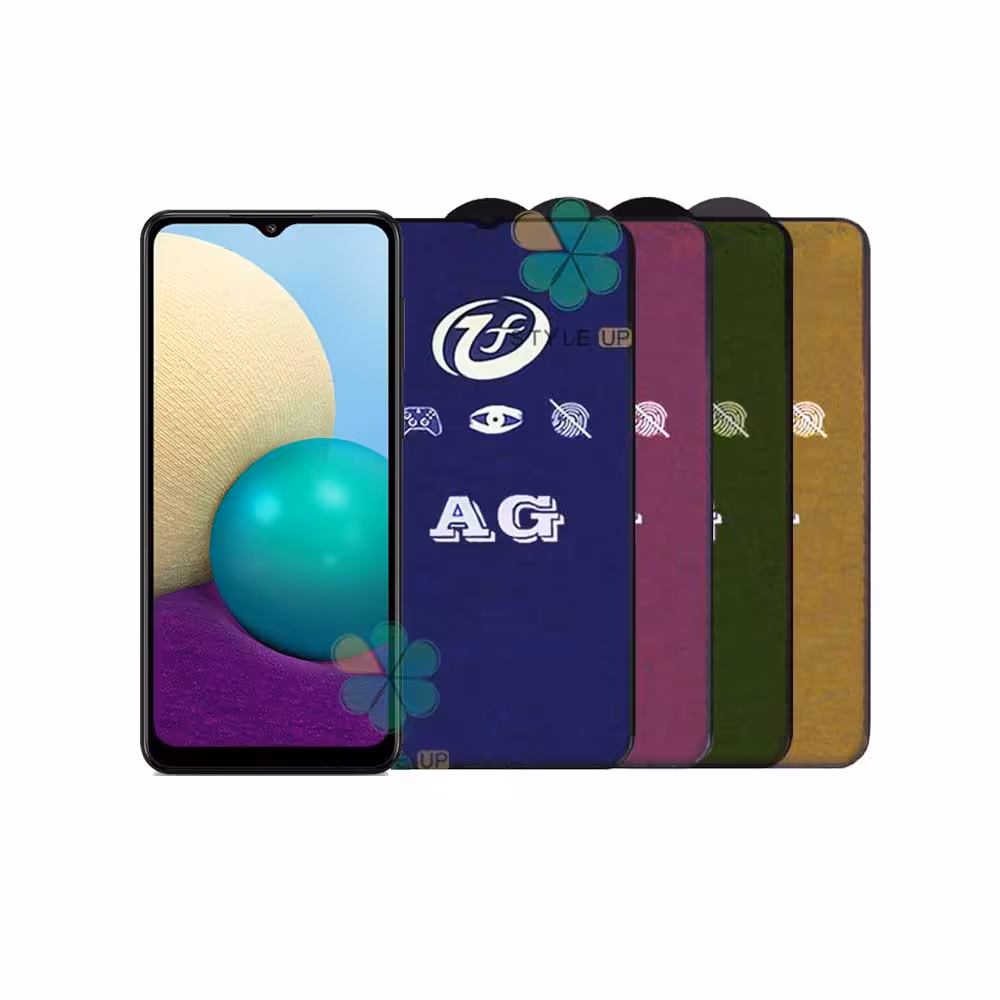 گلس مات گوشی سامسونگ Samsung Galaxy M02 مدل Rainbow