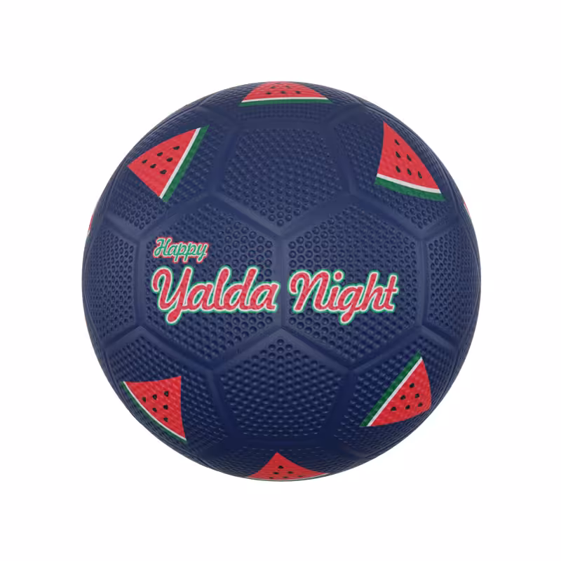 توپ فوتبال شب یلدا سایز 4 لاستیکی BLACK FRIDAY
