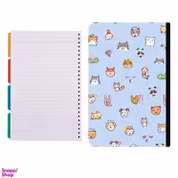 کلاسور طرح کارتون کد 237 به همراه کاغذ کلاسور