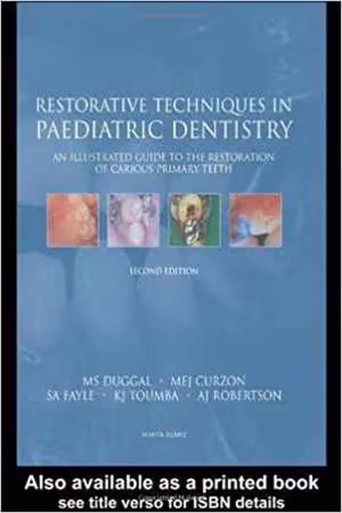 [PDF] دانلود کتاب Restorative Techniques In Paediatric Dentistry, 2002