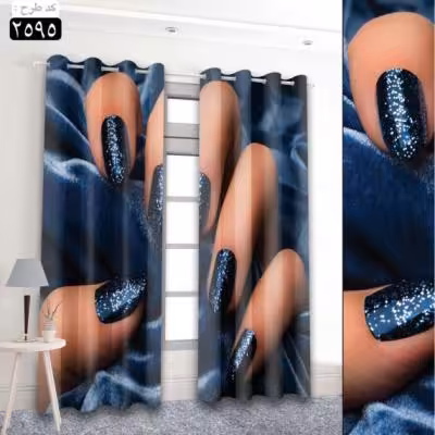 پرده تصویری طرح لاک