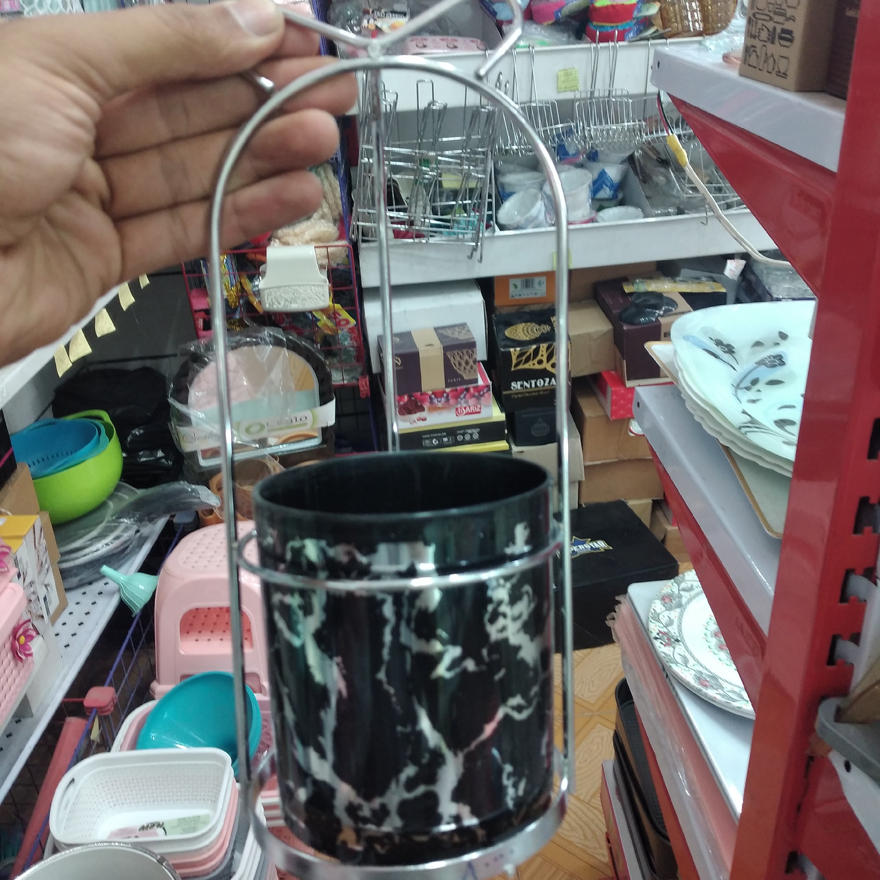 جای قاشق استند دار طرح ماربل