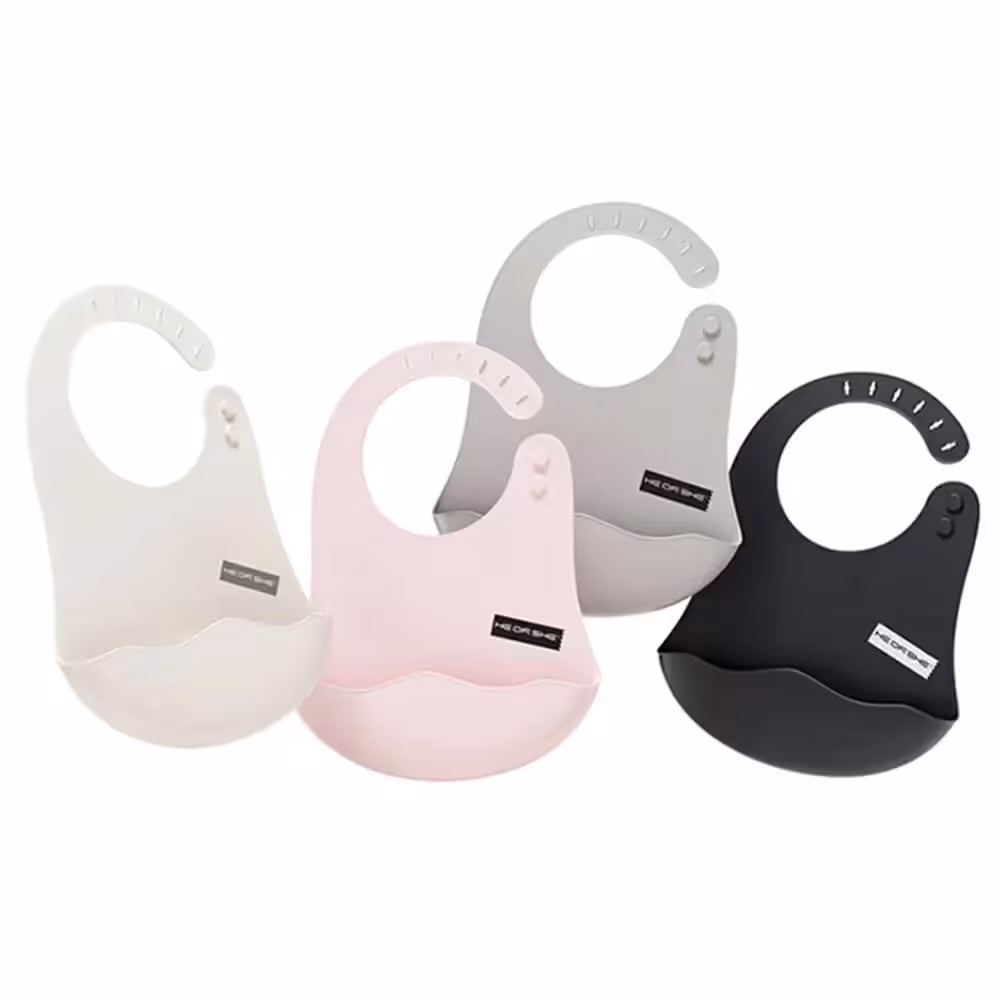 پیشبند سیلیکونی هی اور شی Heorshe مدل I’m a Bib