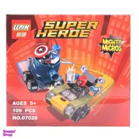 ساختنی لپین مدل Super Heroe Mighty Micros 07028