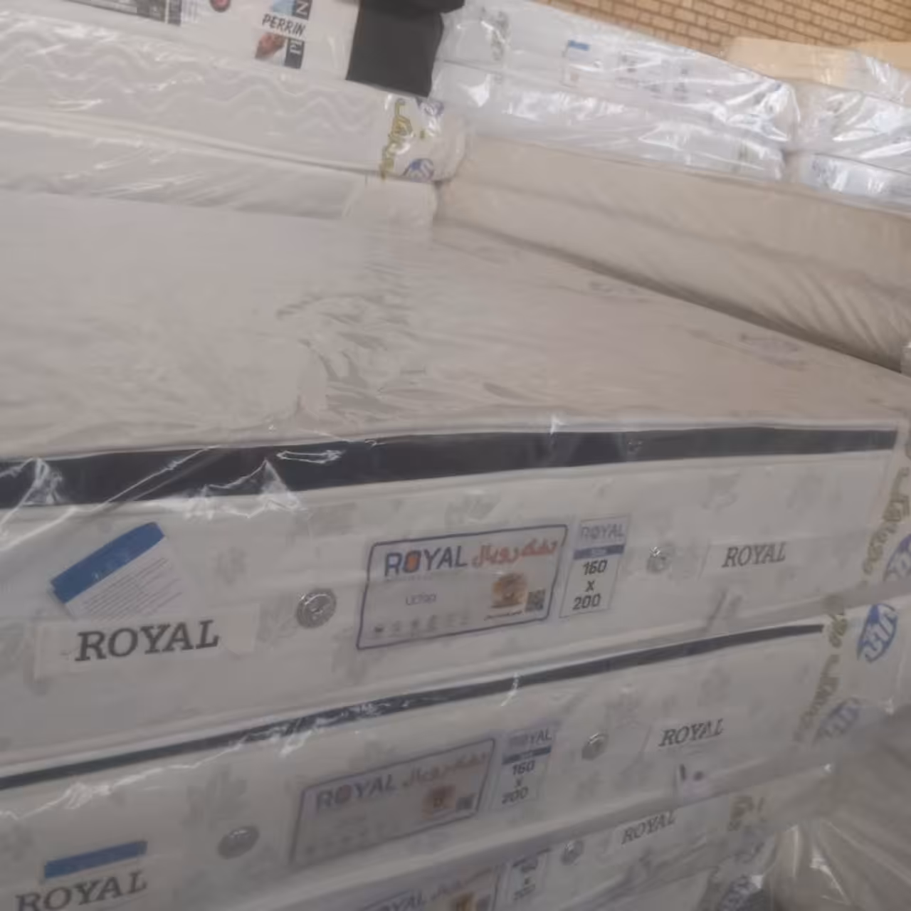 تشک رویال 2 فنری 120 در 200