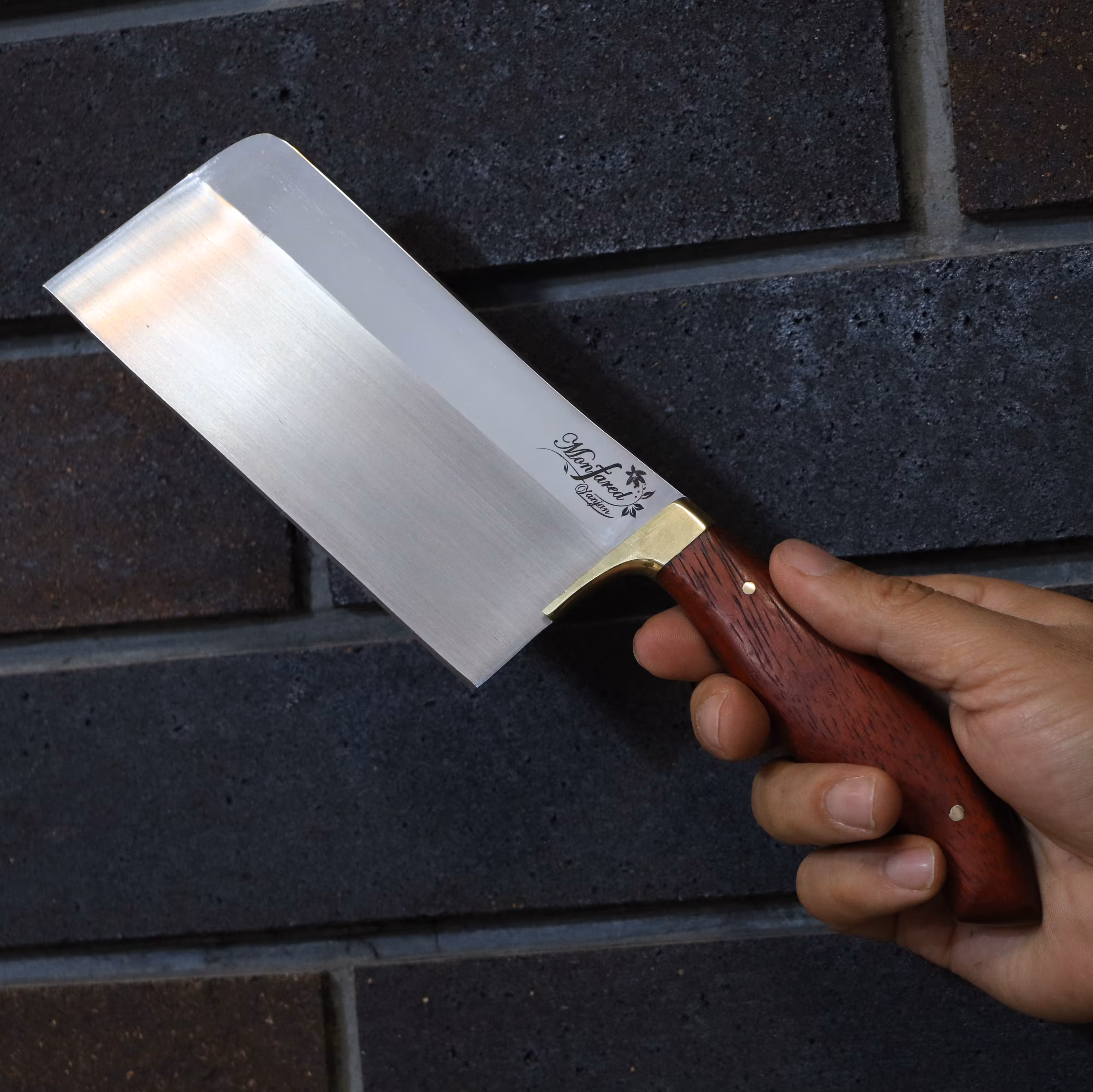 ساطور  آشپزخانه زیبا و بینظیر دست ساز زنجان. بسیار زیبا و چشم نواز