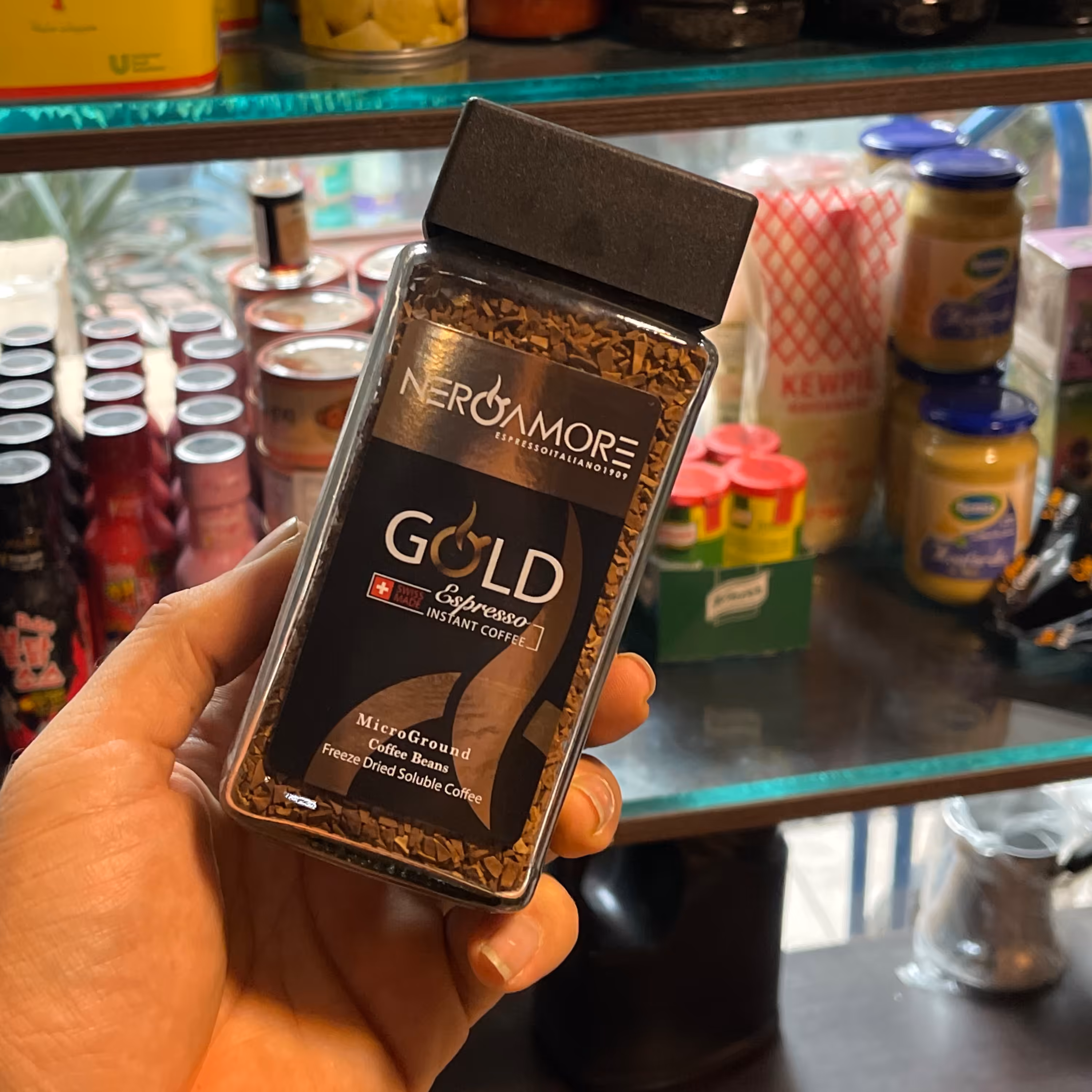 اسپرسو فوری نرو آمور 95 گرم- Nero Amore Gold Espresso