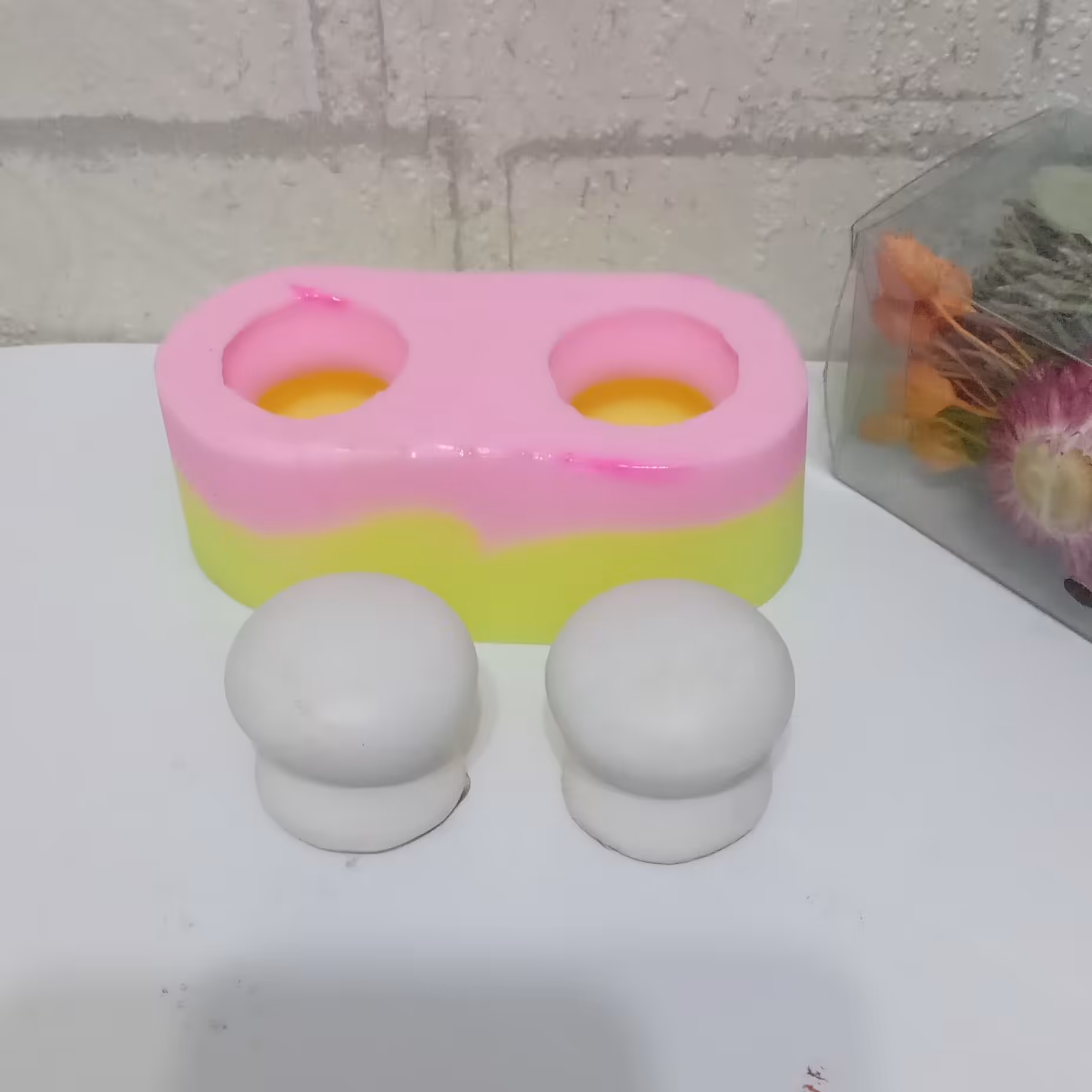 بیس خام پایه استند اسم دو عددی جنس پودر سنگ هنری ترک 