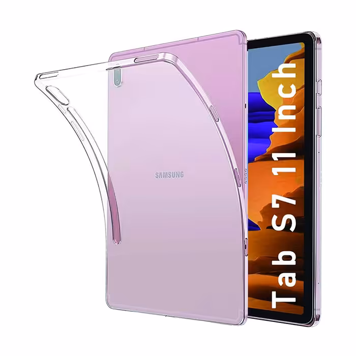 قاب تبلت ژله ای شفاف مناسب برای تبلت Galaxy Tab S7 T875