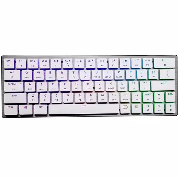 کیبورد گیمینگ بی سیم کولرمستر مدل SK621 White