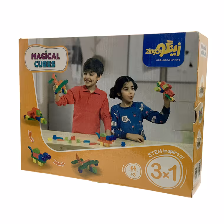 مکعب های جادویی (1*3)