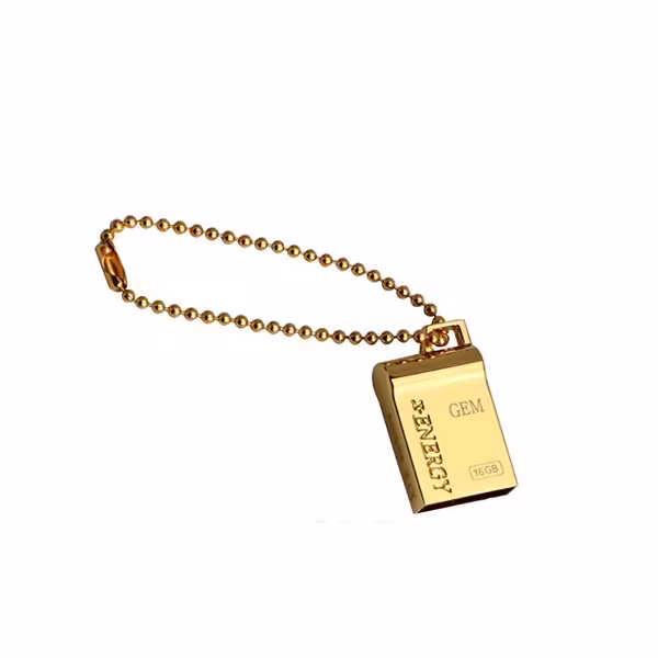 فلش مموری ایکس-انرژی مدل GOLDEN GEM ظرفیت 64 گیگابایت
