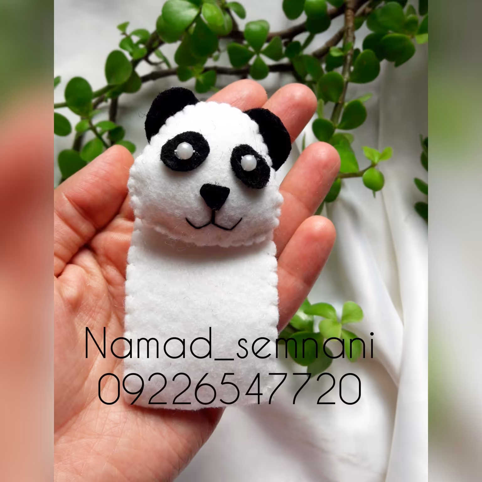عروسک انگشتی پاندا