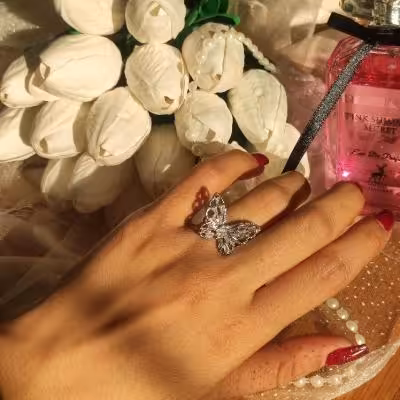 نیم ست پروانه ای برند ژوپینگ