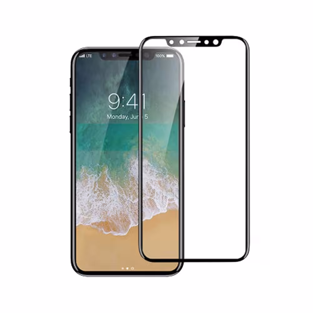 محافظ صفحه نمایش دور چسب گوشی آیفون iPhone X / 10