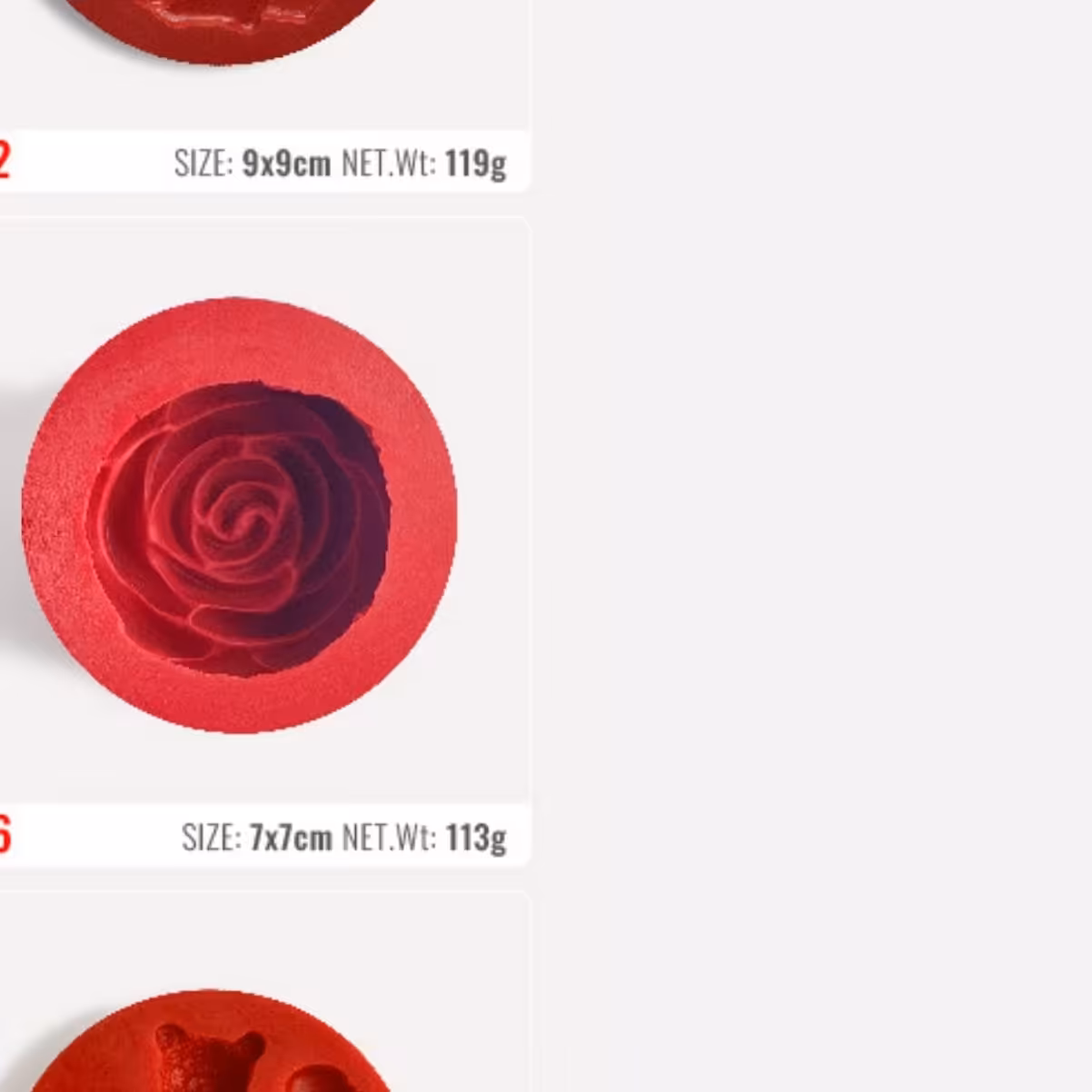 مولد گل رز 7سانتی متری