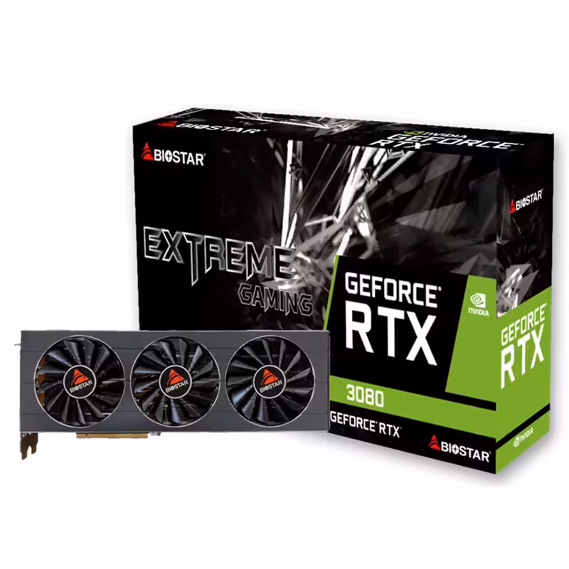 کارت گرافیک BIOSTAR GeForce RTX 3080 10GB | آی تی هوم