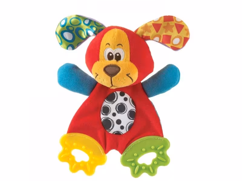 عروسک سگ دندانگیردار playgro کد 183155