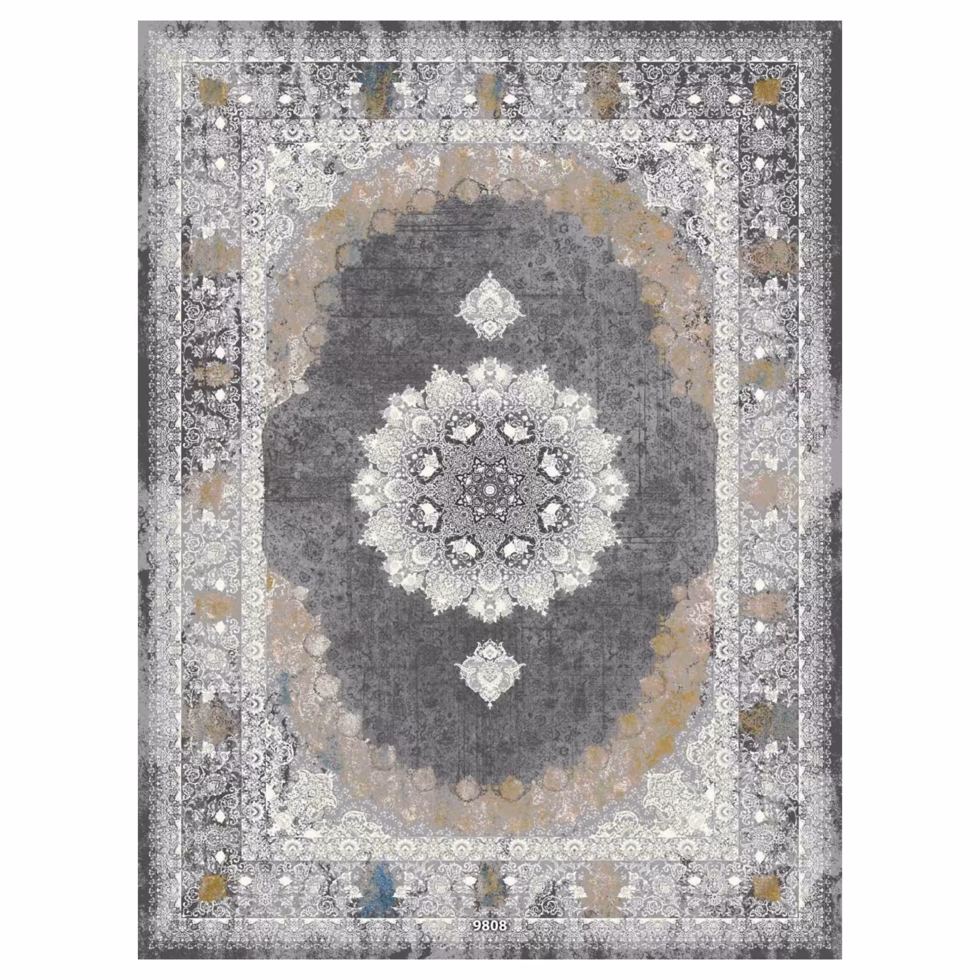 فرش وینتیج 6 متری 1200 شانه کد H9808