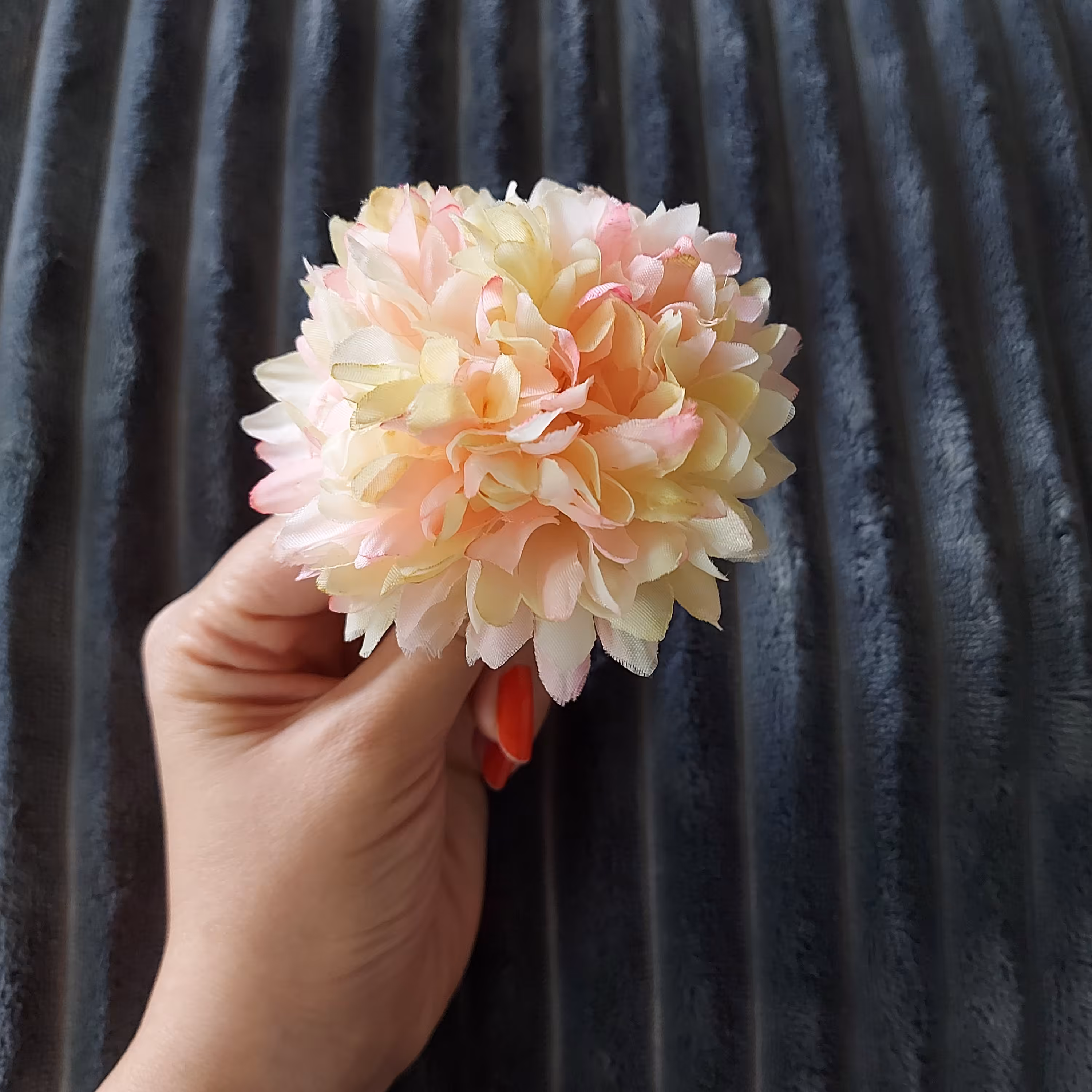 بسته ده عددی سرگل داوودی مصنوعی رنگ گلبهی
