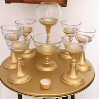 هفت سین زیبا رنگ ثابت دست ساز  قابل سفارش در رنگ های مختلف