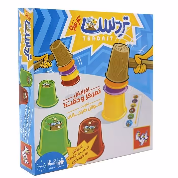 بازی فکری گروهی تر دست 4 نفره بازی تا اسباب بازی