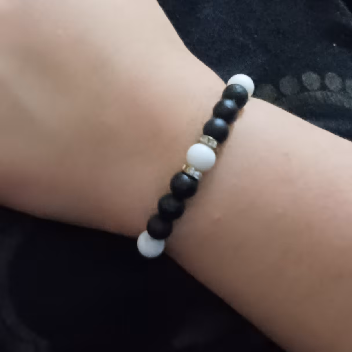 دستبند مشکی اونیکس