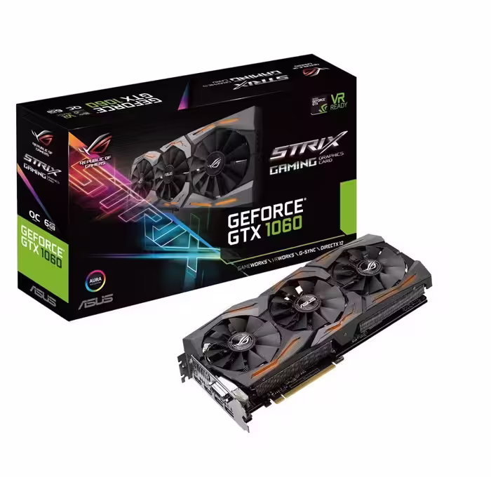 کارت گرافیک ایسوس مدل ASUS STRIX GTX1060 6G GAMING